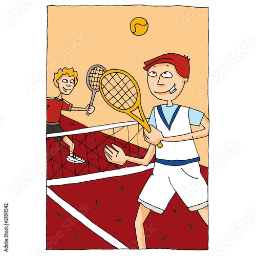 Jouer au tennis 2