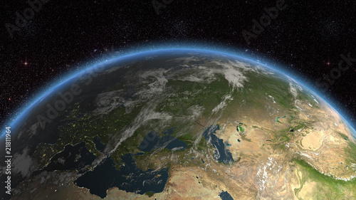 Fototapeta Naklejka Na Ścianę i Meble -  Planet earth (mega-Res over 6.000px)