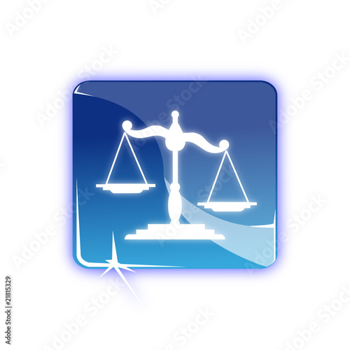 Picto balance justice - Icon lawyer balance