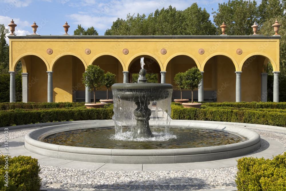 Obraz premium Italienischer Renaissancegarten