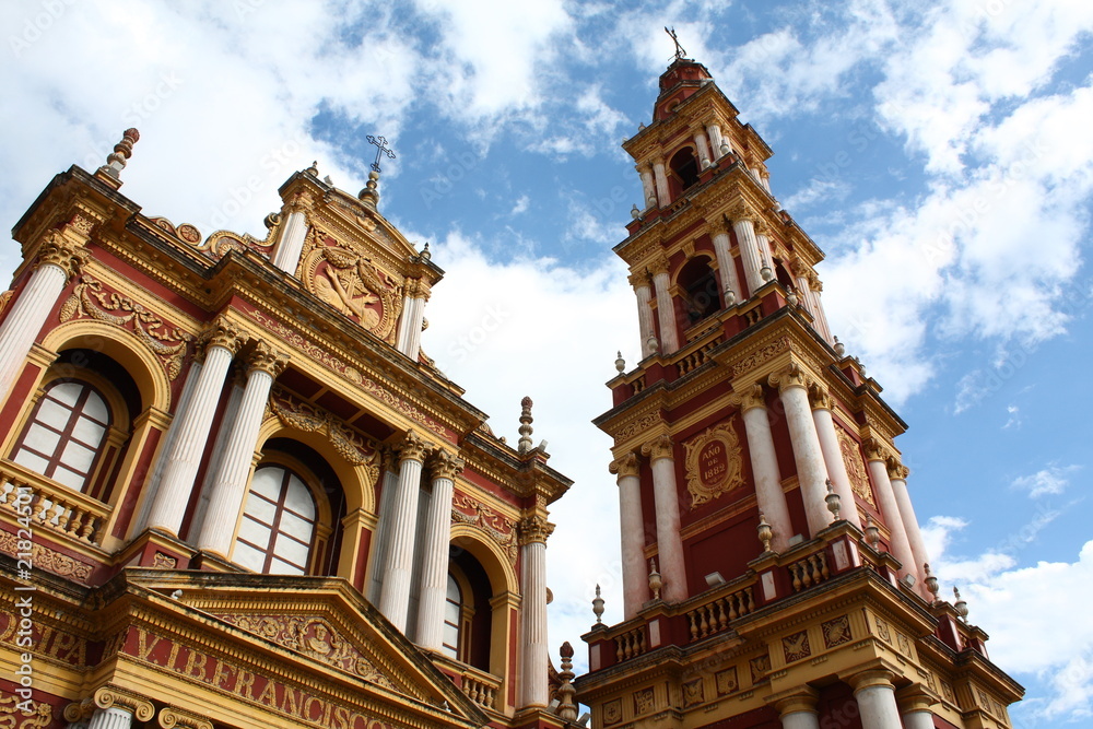 Fototapeta premium Church in Salta province, Norh Argentina