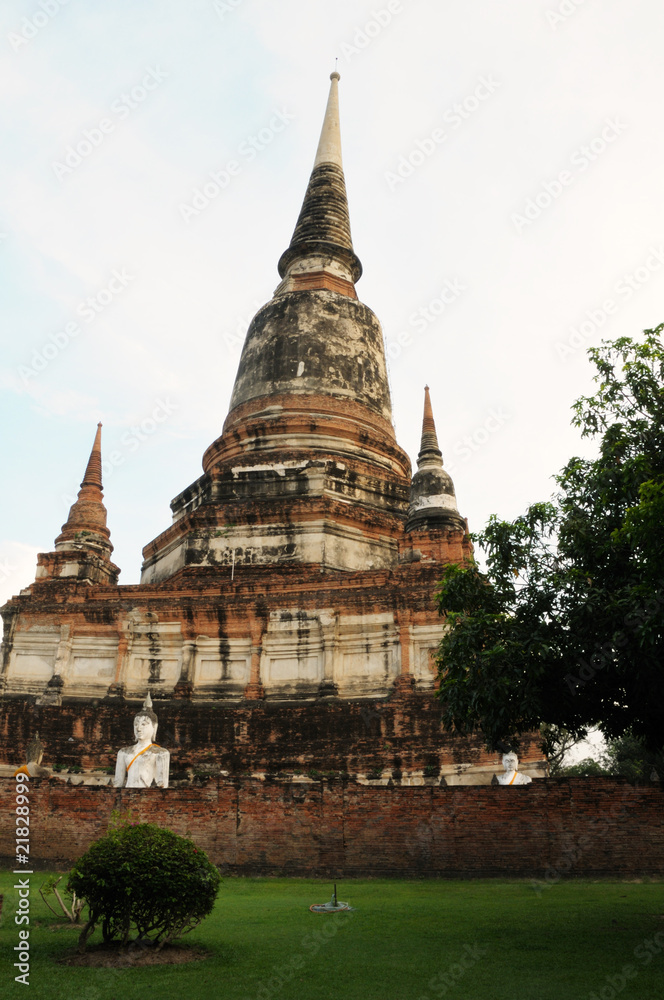 Obraz premium Wat in Ayutthaya