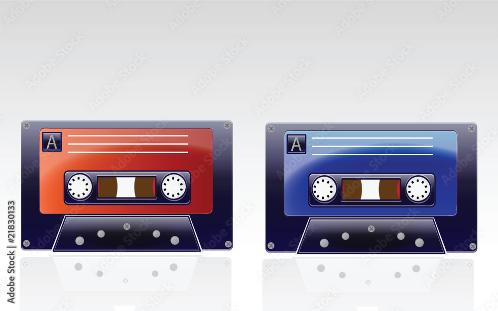 Obraz premium Audio Cassettes