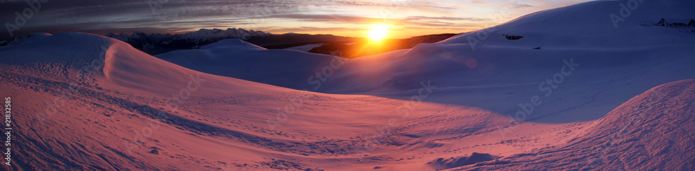 Naklejka premium dusk-flare