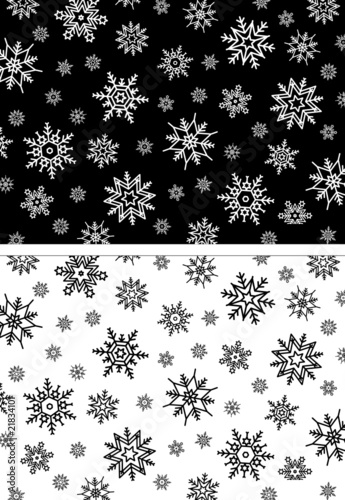 Muster Schneeflocken