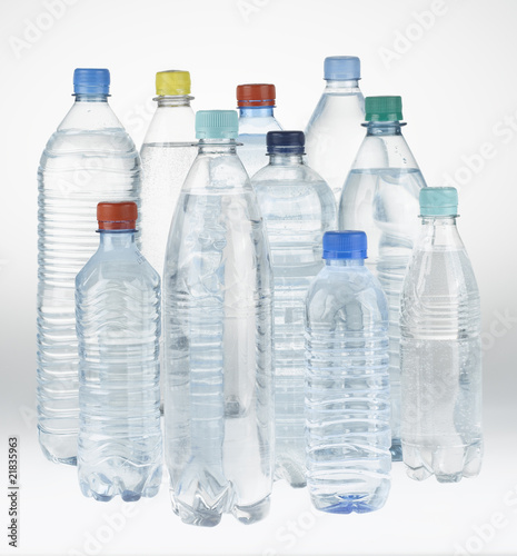 PET Mineralwasserflaschen
