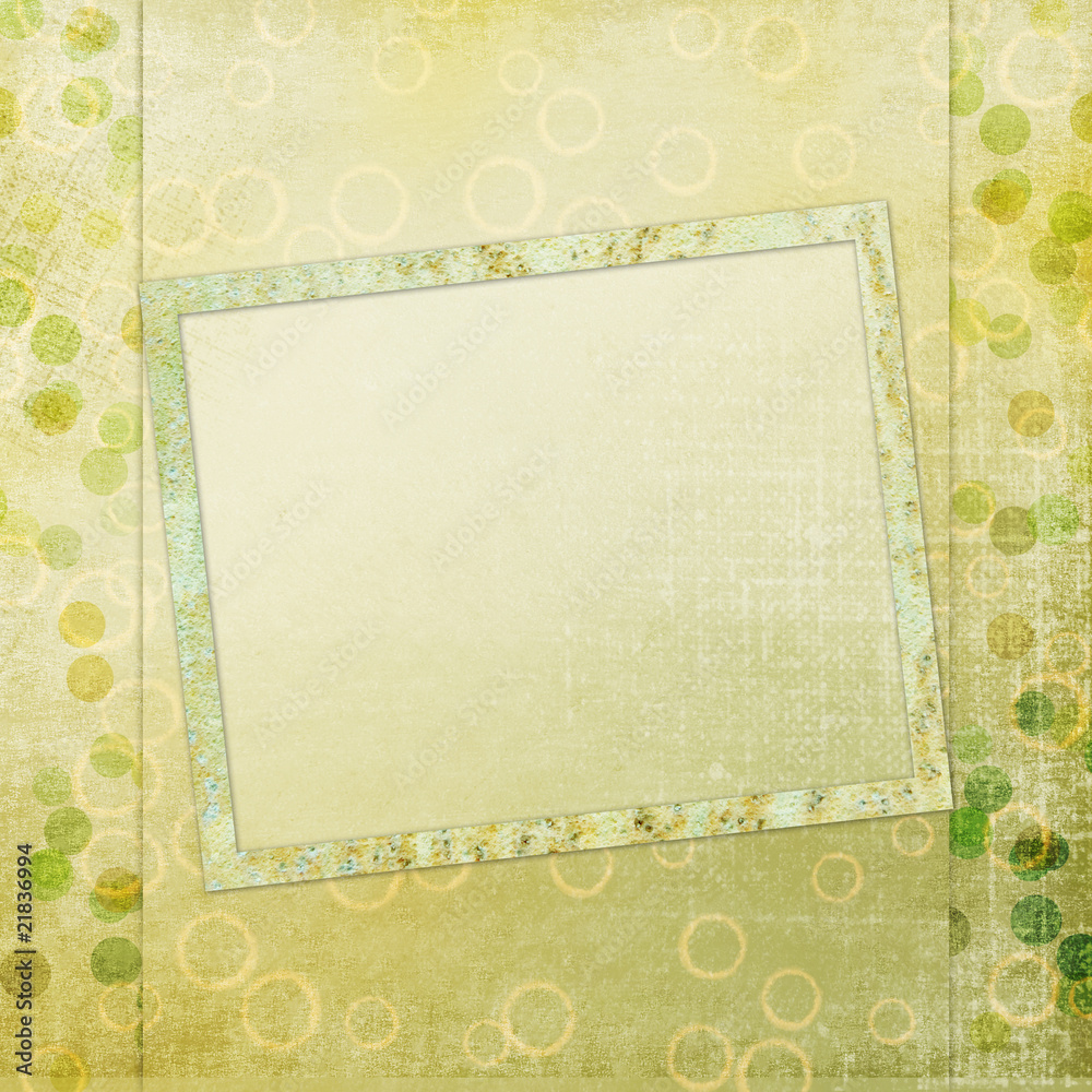 Framework for photo or invitation Framework for photo or invitation