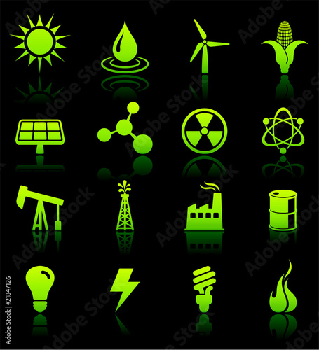 Environmental Nature Icons Collection