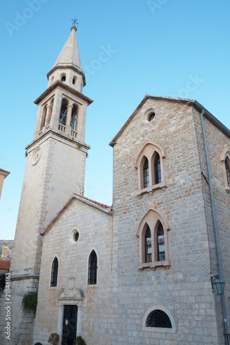 Old church in budva, Montenegro