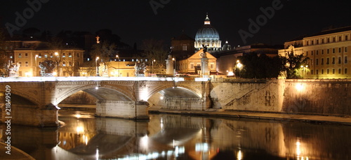 Obraz na plátně Rome, nocturne