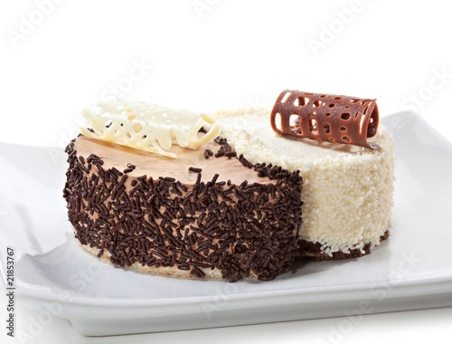 Dessert - Yin-yang Cake