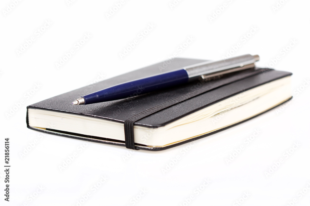 notebook with pen notebook with pen