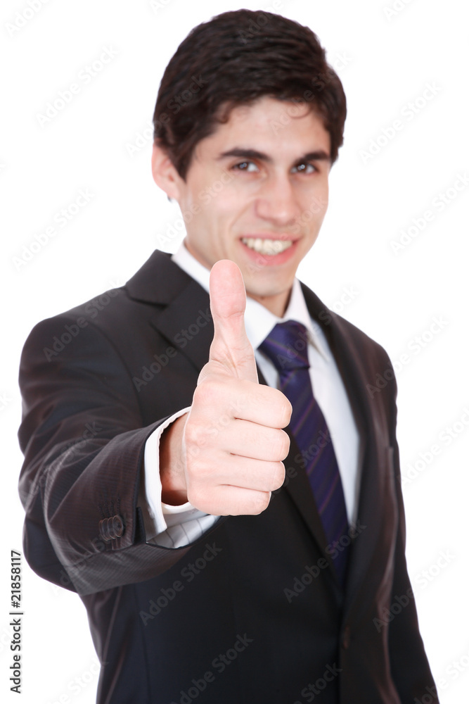 friendly business man friendly business man