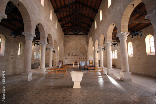 Fotografie The Church of the Multiplication, Tabgha, Israel