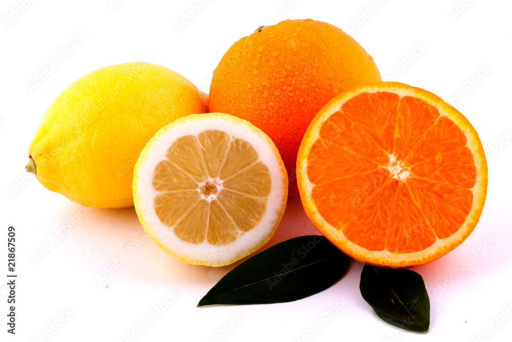 Fototapeta premium Oranges and Lemons