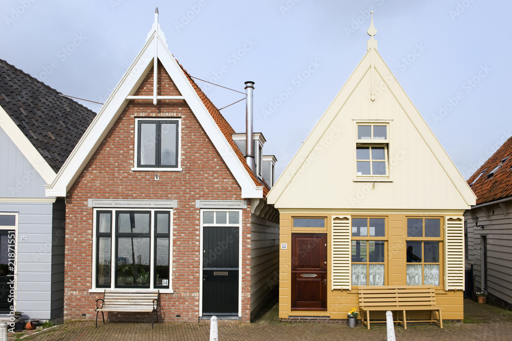 Typical Dutch houses Typical Dutch houses