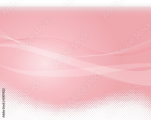 Abstract Clean Vector Wave Background.