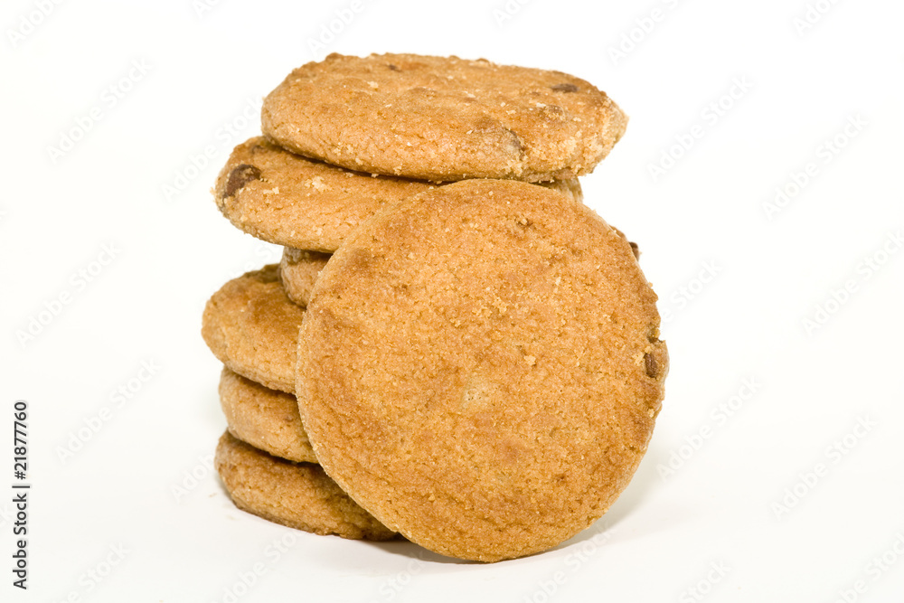 Cookie on isolated white Background Cookie on isolated white Background