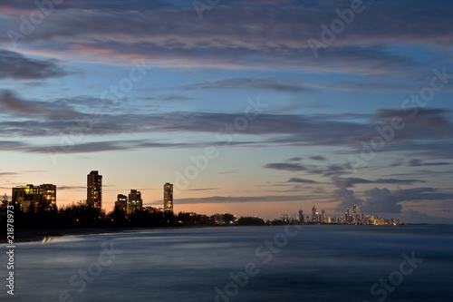 Surfer s Paradise at Sunset