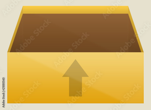 Open carton box