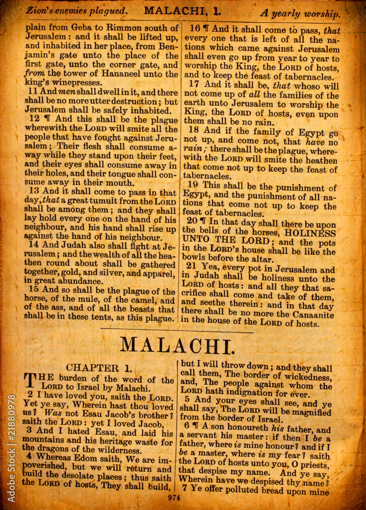 Obraz premium Pismo Święte