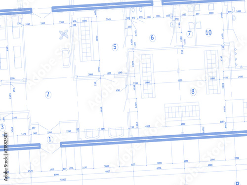 The plan of building