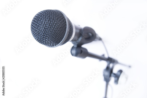 Microphone conceptual image.