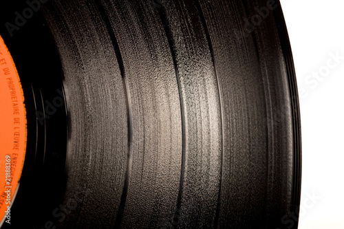 Fotografie disque vinyl