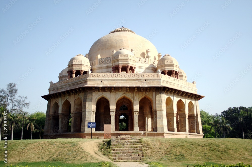 Mohammad Shah's tomb at Lodhi Gardens, New Delhi