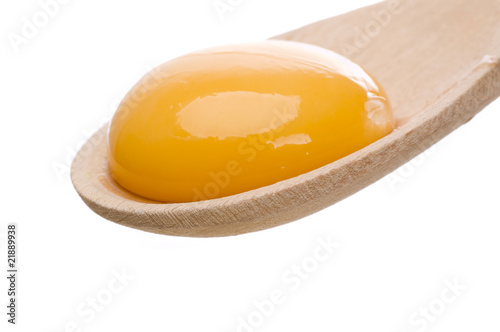 egg in spoon