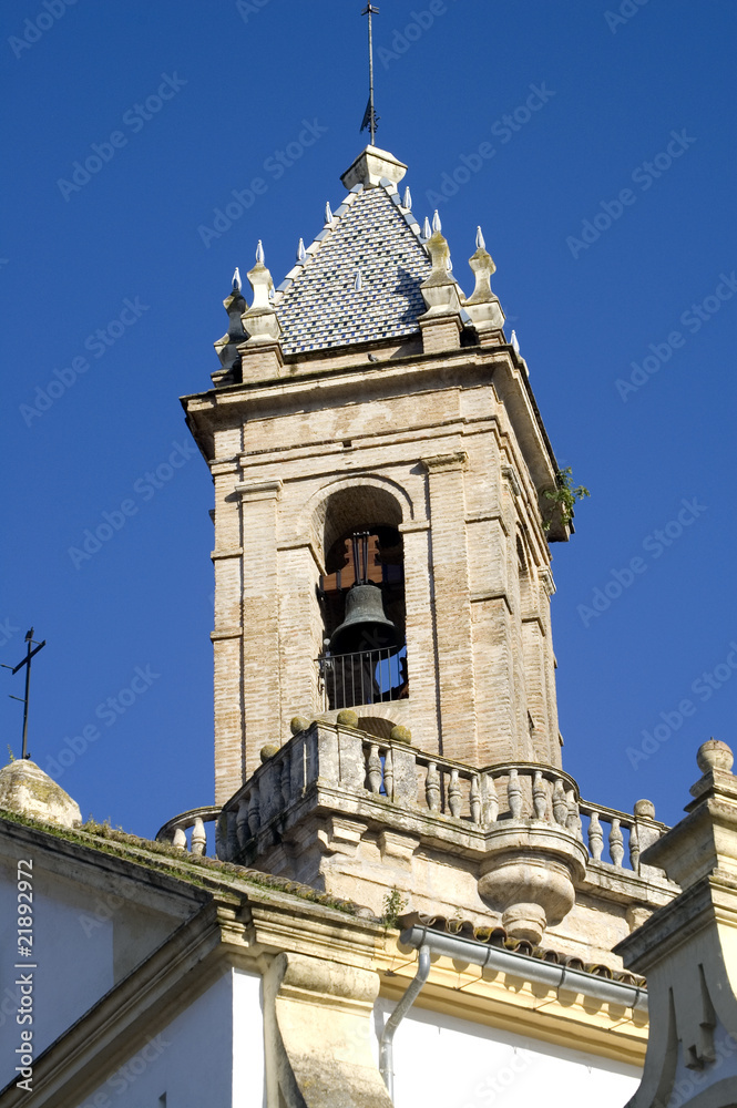 Torre campanario iglesia San Andrés (Córdoba)