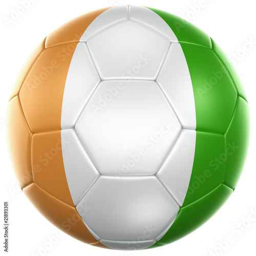 Ivoran Coast soccer ball