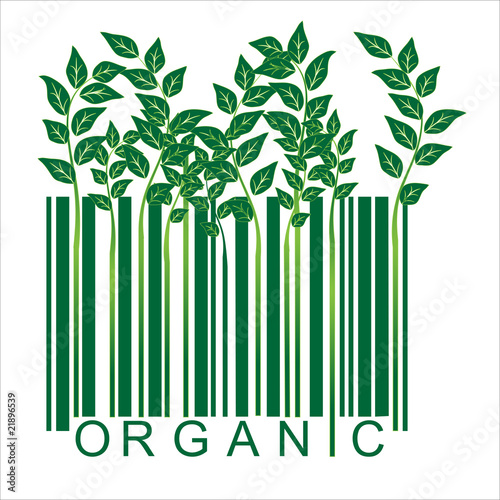 ecology BARCODE ,  Isolated over background and groups, vector