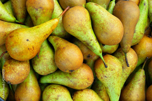 Juicy, sweet pears
