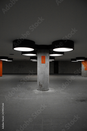 Canvas Print ICC Underground - Berlin Arichtektur