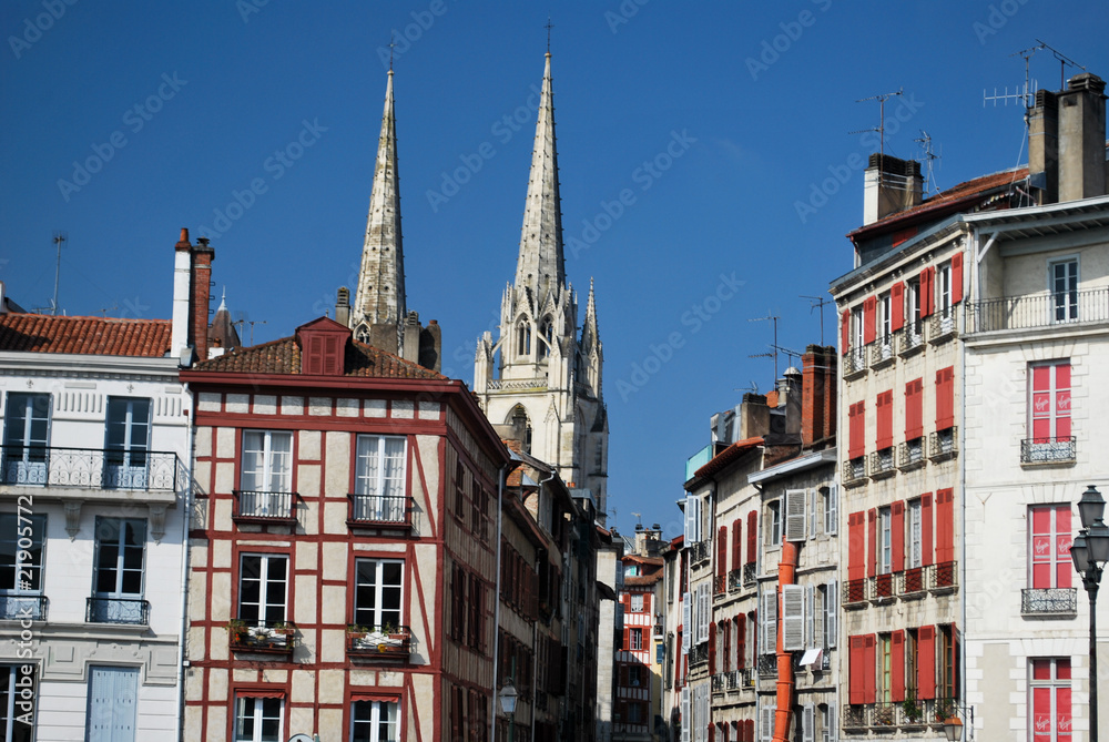 Obraz premium Dans les rues de Bayonne