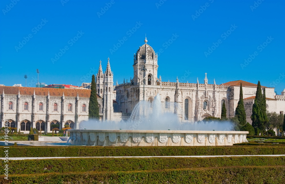 The Hieronymites Monastery is located in Lisbon Portugal.