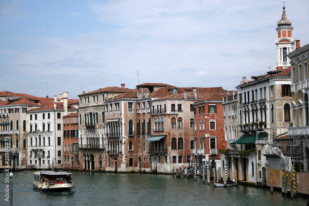 Grand Canal from Rialto Bridge, Venice