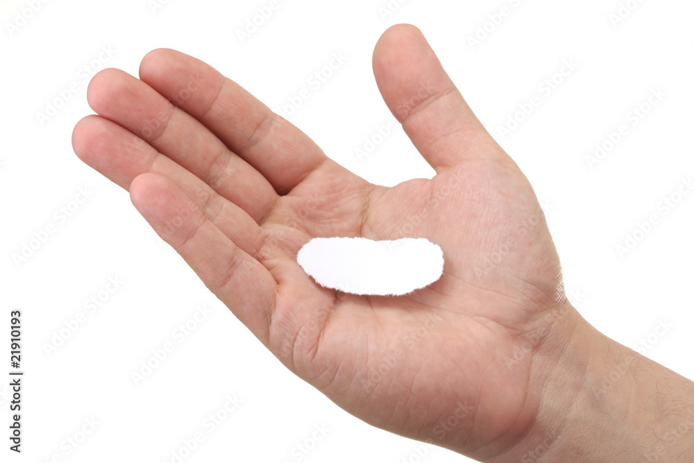Advertising. White paper text-field sheet in men hand. Advertising. White paper text-field sheet in men hand.