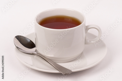 Little white tea cup