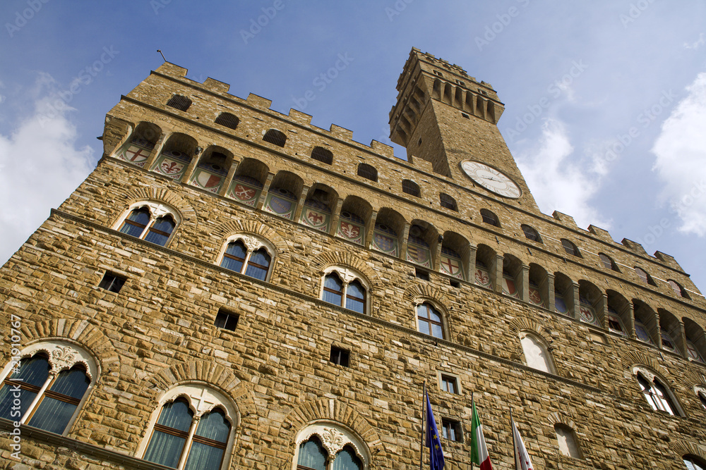 Florence - town-hall Palazzo Vecchio