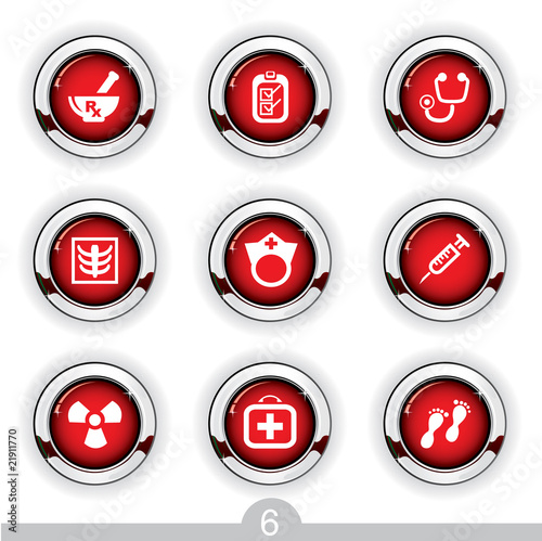 Medical button series