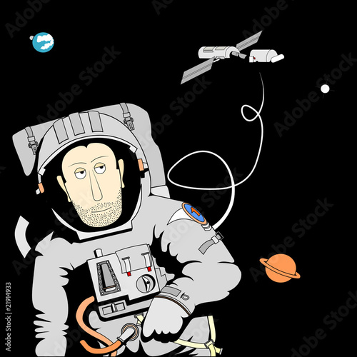 Man in space