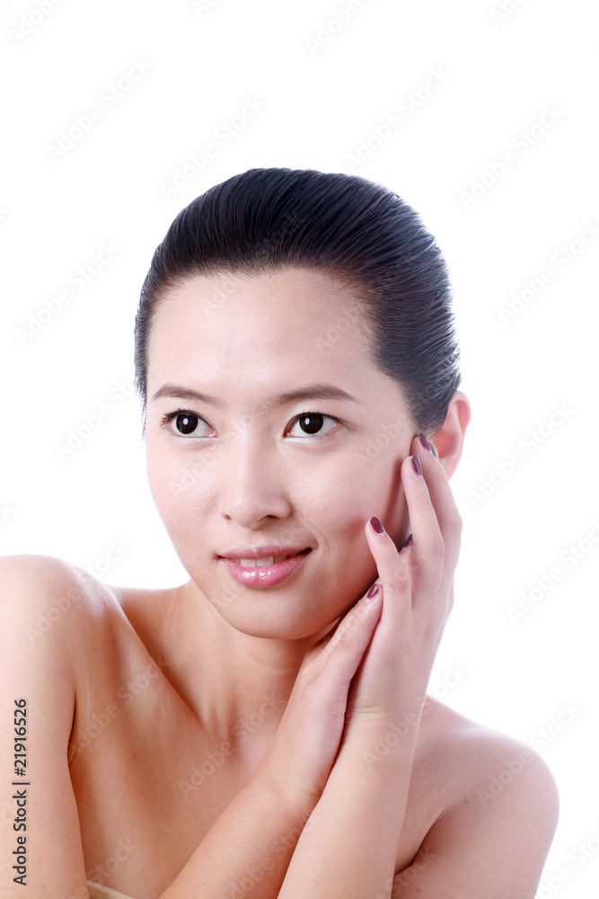 Close-up portrait of sexy asian young woman Close-up portrait of sexy asian young woman