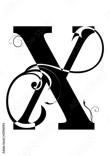 letra X alfabeto