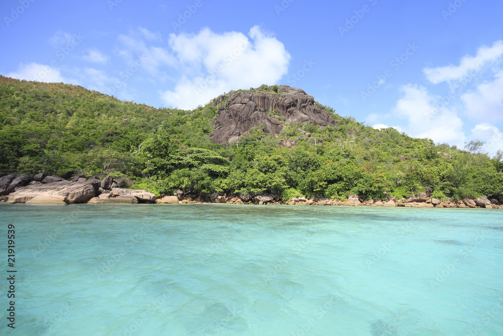 Obraz premium praslin seychells