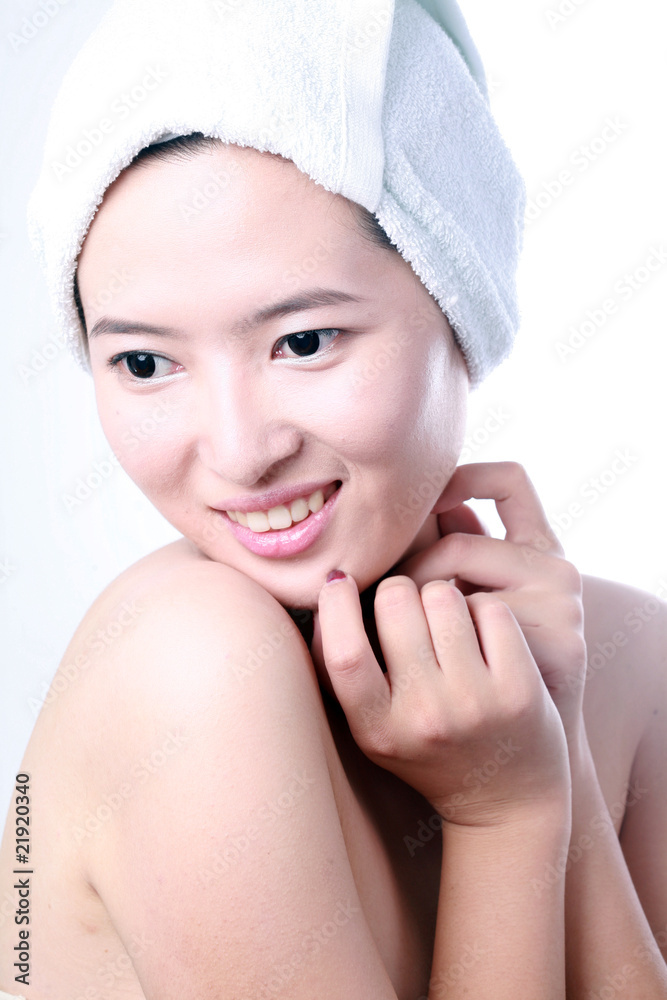 Close-up portrait of sexy asian young woman Close-up portrait of sexy asian young woman