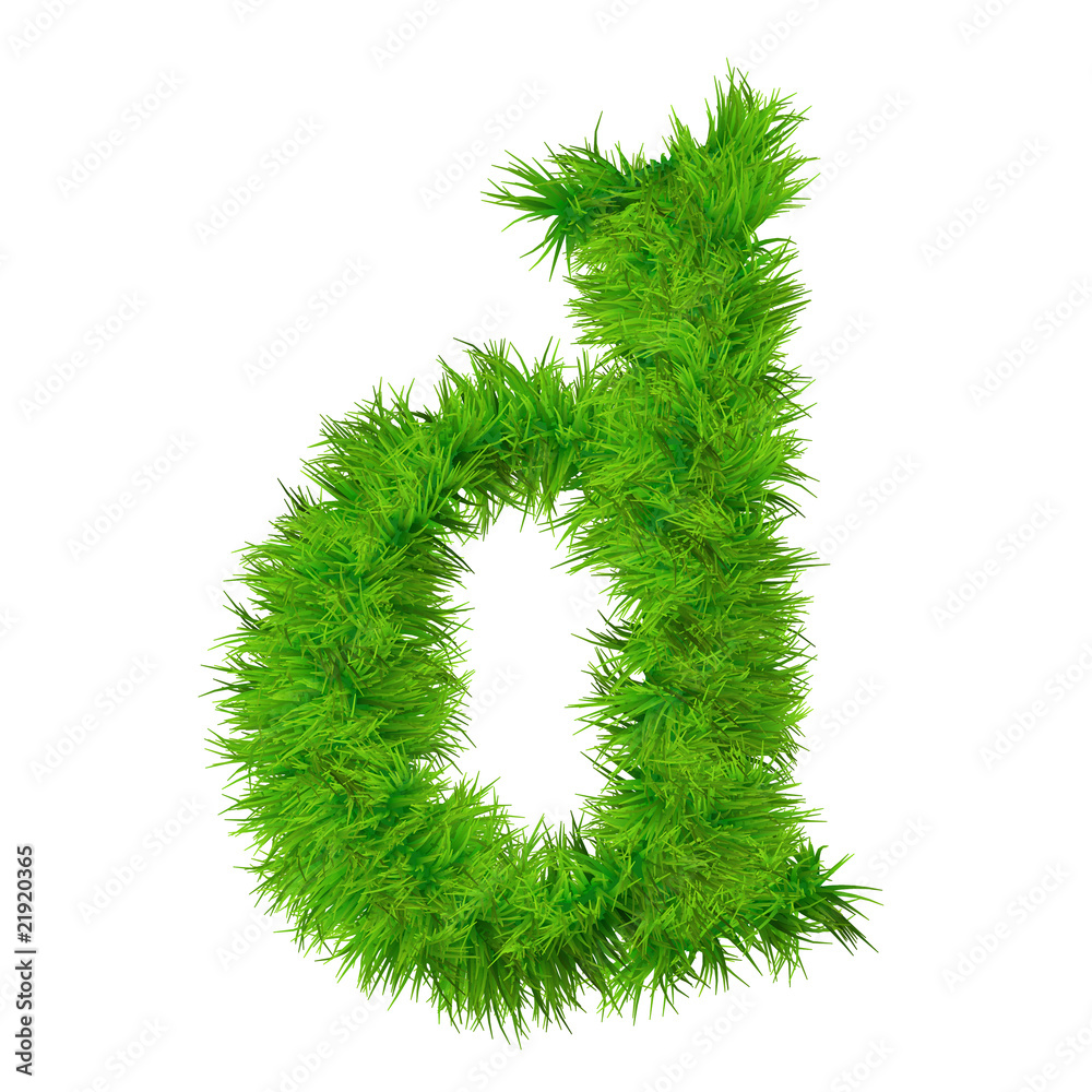High resolution green grass font isolated o white High resolution green grass font isolated o white