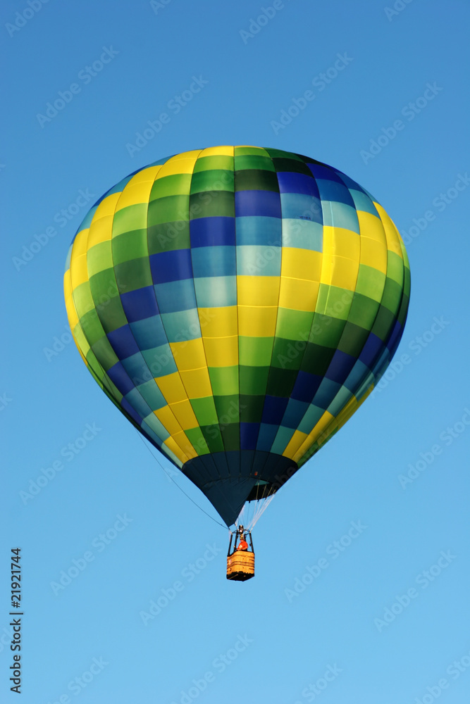 Naklejka premium Hot air balloon