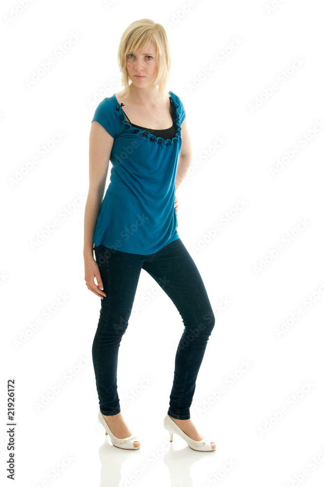 Fototapeta premium Beautiful teenage girl